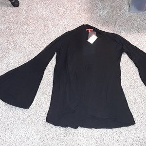 New- RED brand flared sleeve, black sweater from Stein Mart: Women's Size Medium